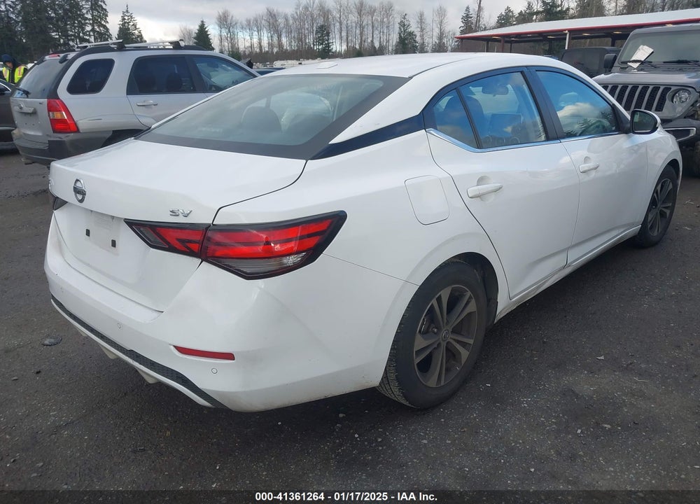 2021 NISSAN SENTRA SV XTRONIC CVT VIN: 3N1AB8CV7MY284648