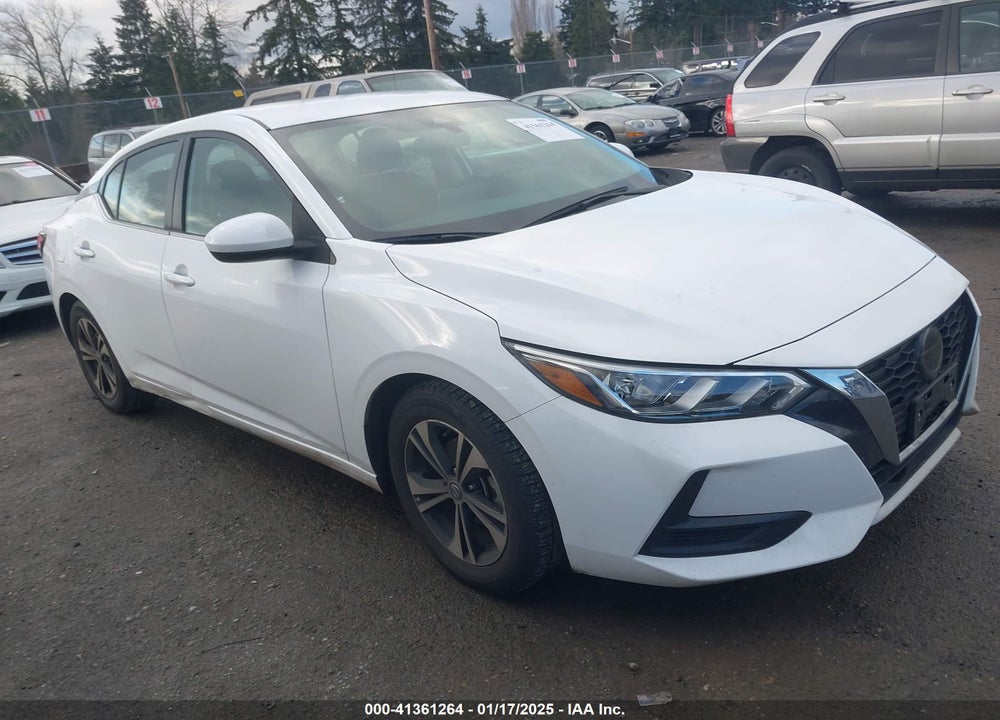 2021 NISSAN SENTRA SV XTRONIC CVT VIN: 3N1AB8CV7MY284648