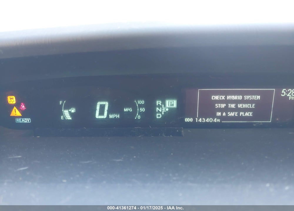 2013 TOYOTA PRIUS PLUG-IN VIN: JTDKN3DP2D3048316