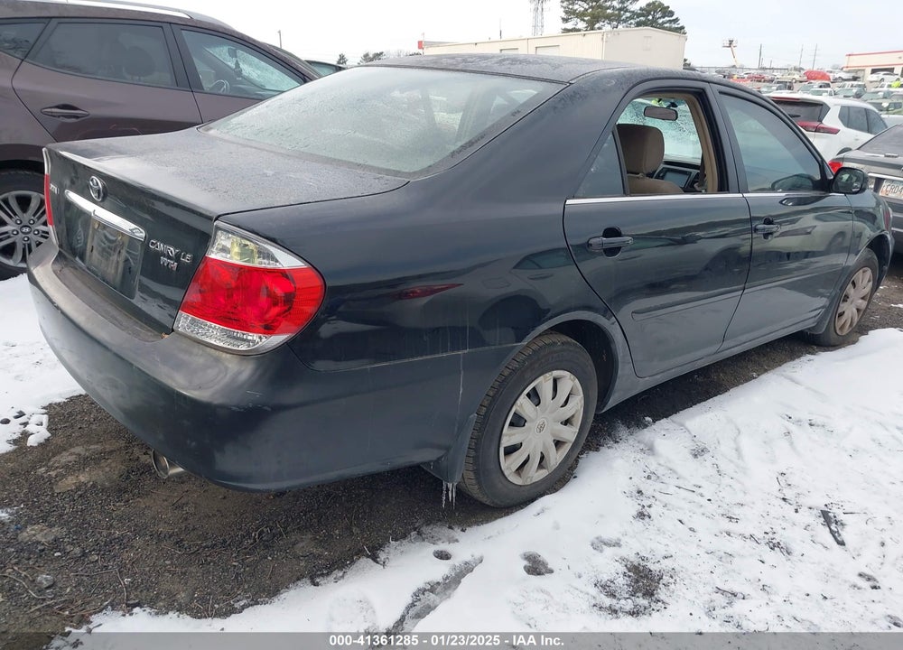 2005 TOYOTA CAMRY LE VIN: 4T1BE32K15U385655