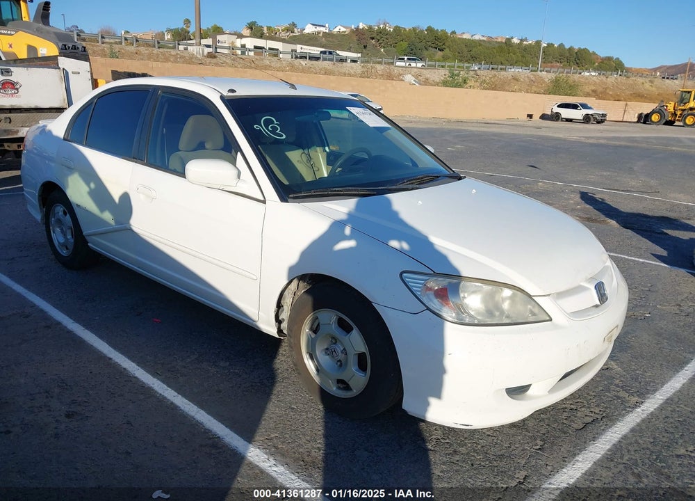 2005 HONDA CIVIC HYBRID VIN: JHMES96635S021662