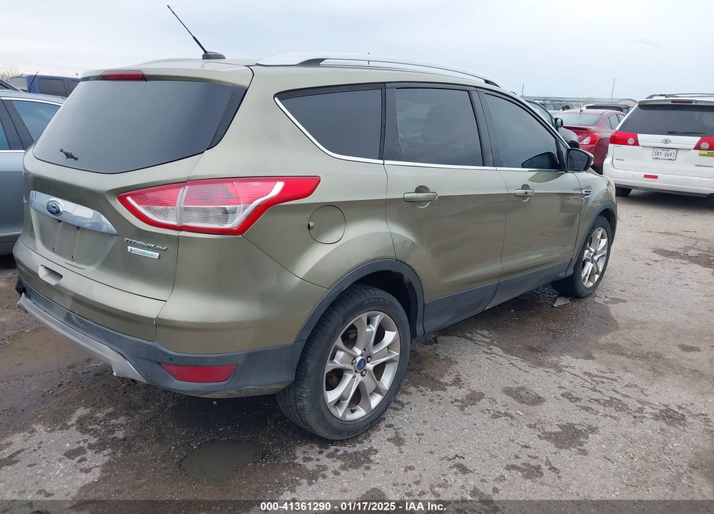 2014 FORD ESCAPE TITANIUM VIN: 1FMCU0J98EUB17299