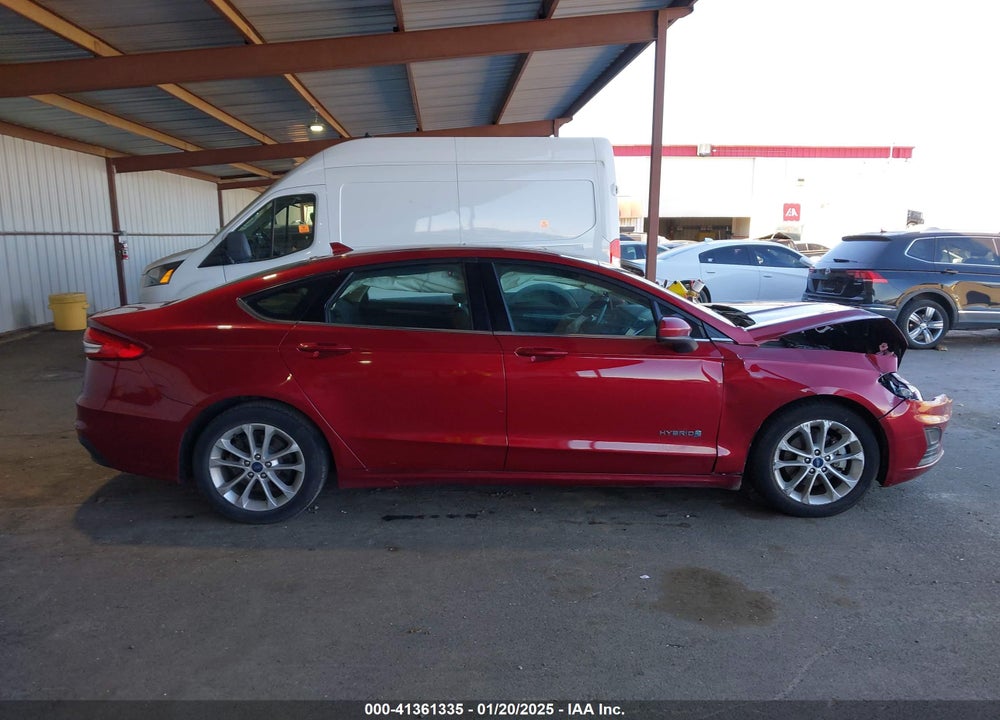 2019 FORD FUSION HYBRID VIN: 3FA6P0LU3KR177798