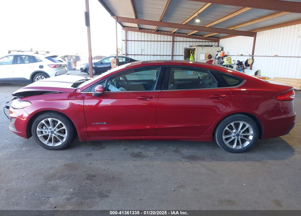 2019 FORD FUSION HYBRID VIN: 3FA6P0LU3KR177798