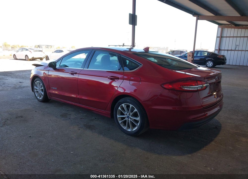 2019 FORD FUSION HYBRID VIN: 3FA6P0LU3KR177798