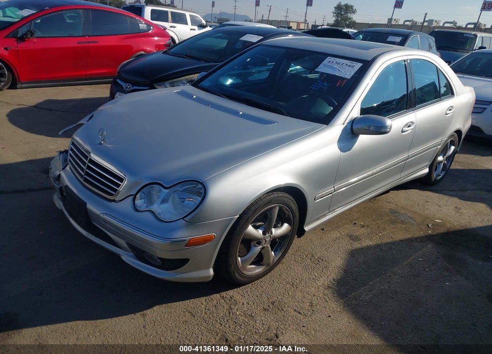2006 MERCEDES-BENZ C 230 SPORT VIN: WDBRF52H96A878016