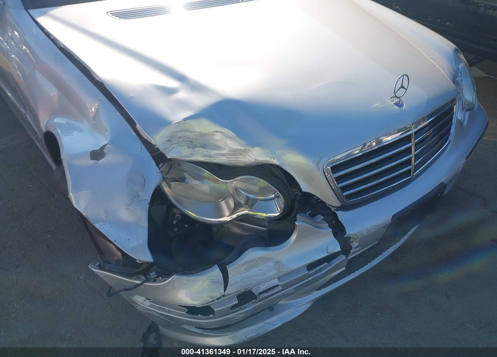 2006 MERCEDES-BENZ C 230 SPORT VIN: WDBRF52H96A878016