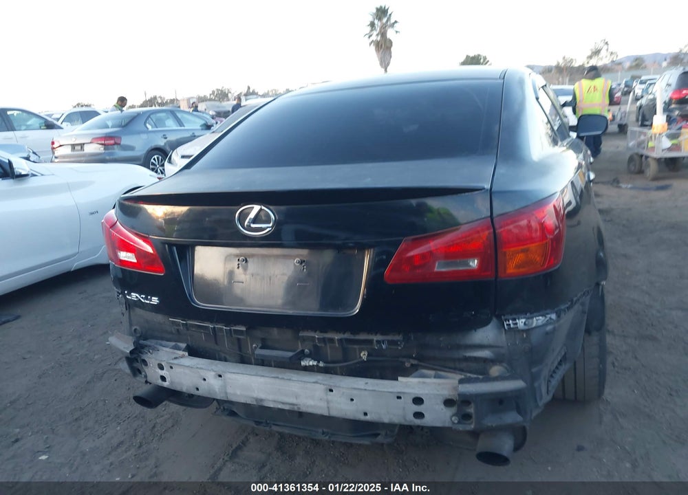 2006 LEXUS IS 250 VIN: JTHBK262865010695