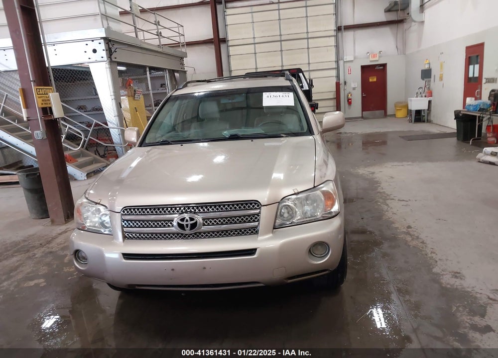 2007 TOYOTA HIGHLANDER HYBRID V6 VIN: JTEEW21A370043793