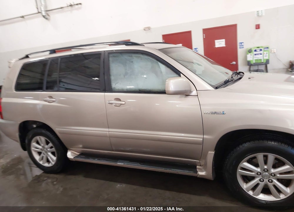 2007 TOYOTA HIGHLANDER HYBRID V6 VIN: JTEEW21A370043793