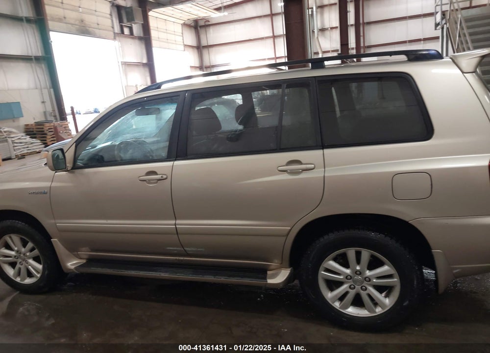 2007 TOYOTA HIGHLANDER HYBRID V6 VIN: JTEEW21A370043793