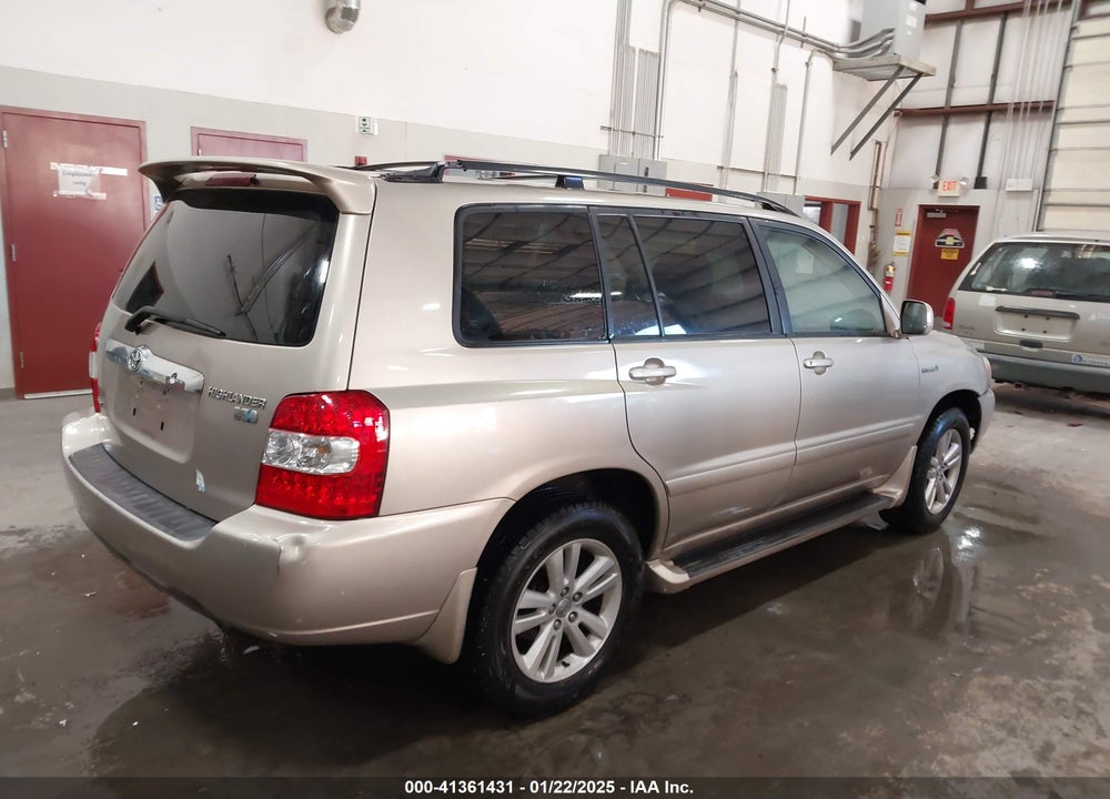2007 TOYOTA HIGHLANDER HYBRID V6 VIN: JTEEW21A370043793