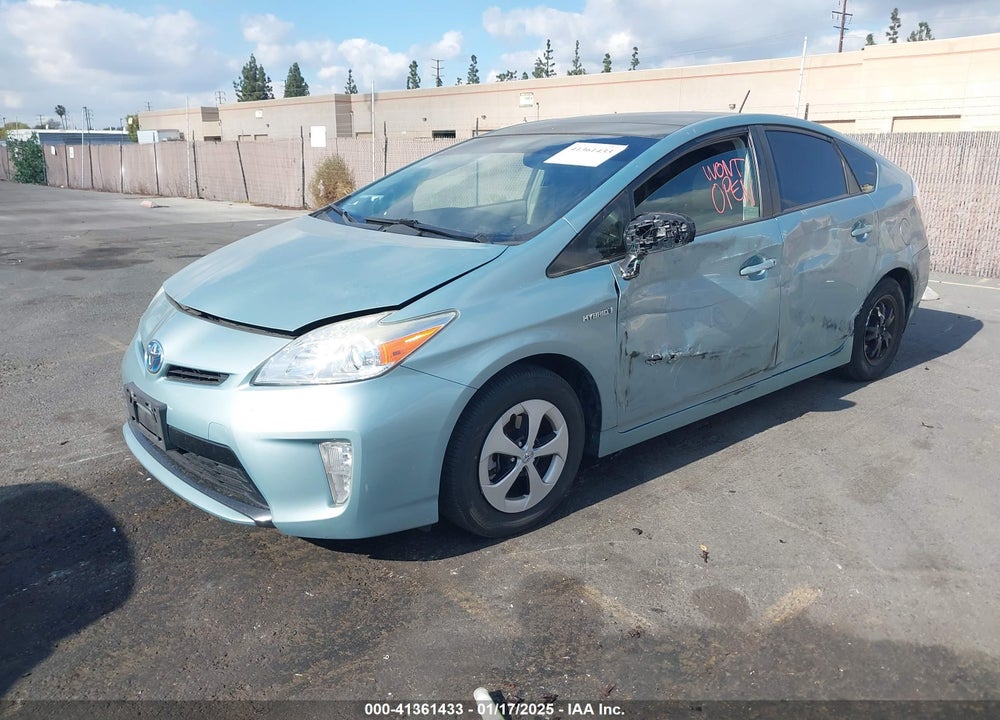 2013 TOYOTA PRIUS VIN: JTDKN3DU6D5699538