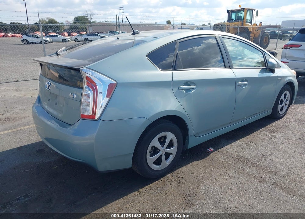 2013 TOYOTA PRIUS VIN: JTDKN3DU6D5699538
