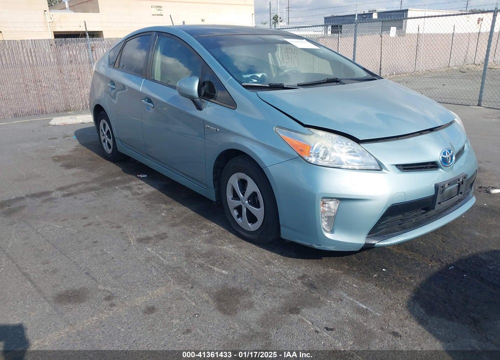 2013 TOYOTA PRIUS VIN: JTDKN3DU6D5699538
