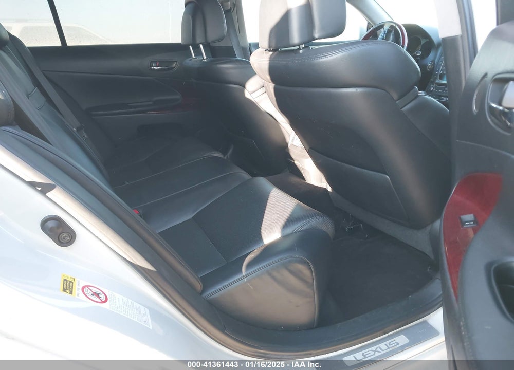 2007 LEXUS GS 350 VIN: JTHBE96S670010970