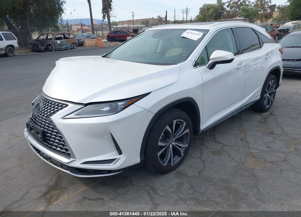 2022 LEXUS RX 450H VIN: 2T2HGMDA8NC074865