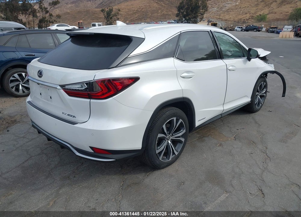 2022 LEXUS RX 450H VIN: 2T2HGMDA8NC074865