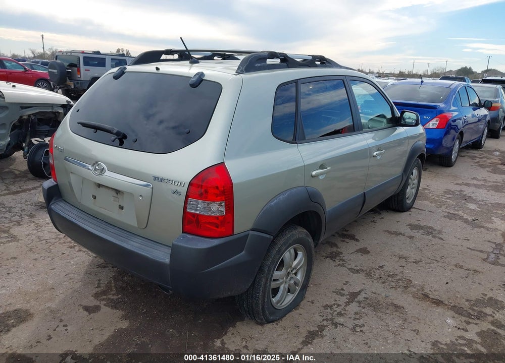 2007 HYUNDAI TUCSON LIMITED/SE VIN: KM8JN12D47U665381