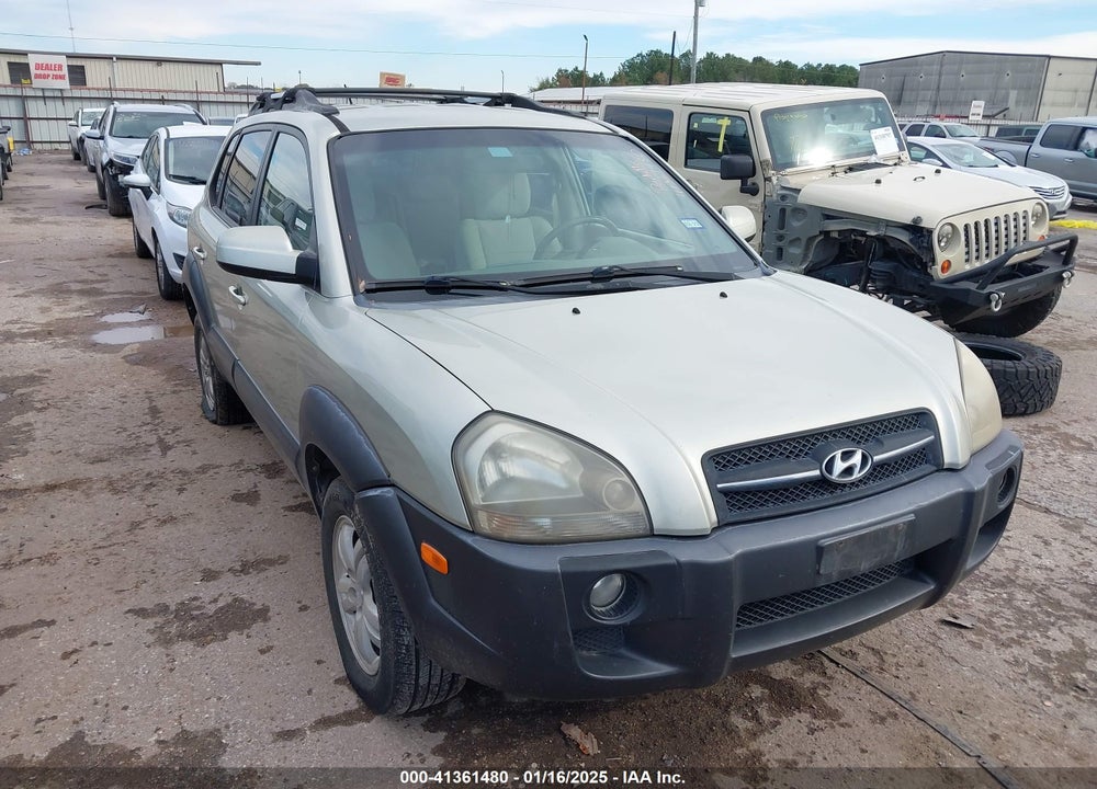 2007 HYUNDAI TUCSON LIMITED/SE VIN: KM8JN12D47U665381