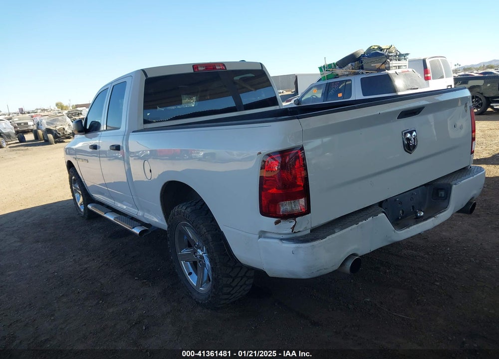 2012 RAM 1500 ST VIN: 1C6RD6FT7CS229095