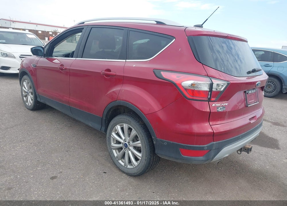 2017 FORD ESCAPE TITANIUM VIN: 1FMCU9J91HUA94148