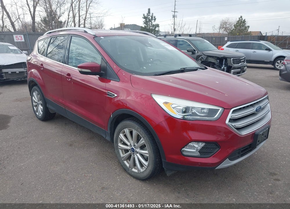 2017 FORD ESCAPE TITANIUM VIN: 1FMCU9J91HUA94148