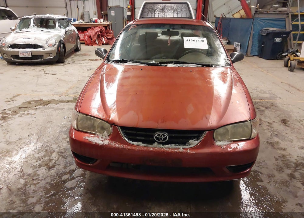 2001 TOYOTA COROLLA CE VIN: 2T1BR12E81C408556
