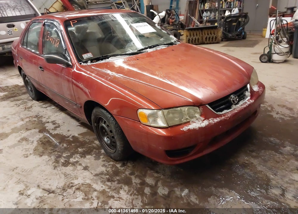 2001 TOYOTA COROLLA CE VIN: 2T1BR12E81C408556