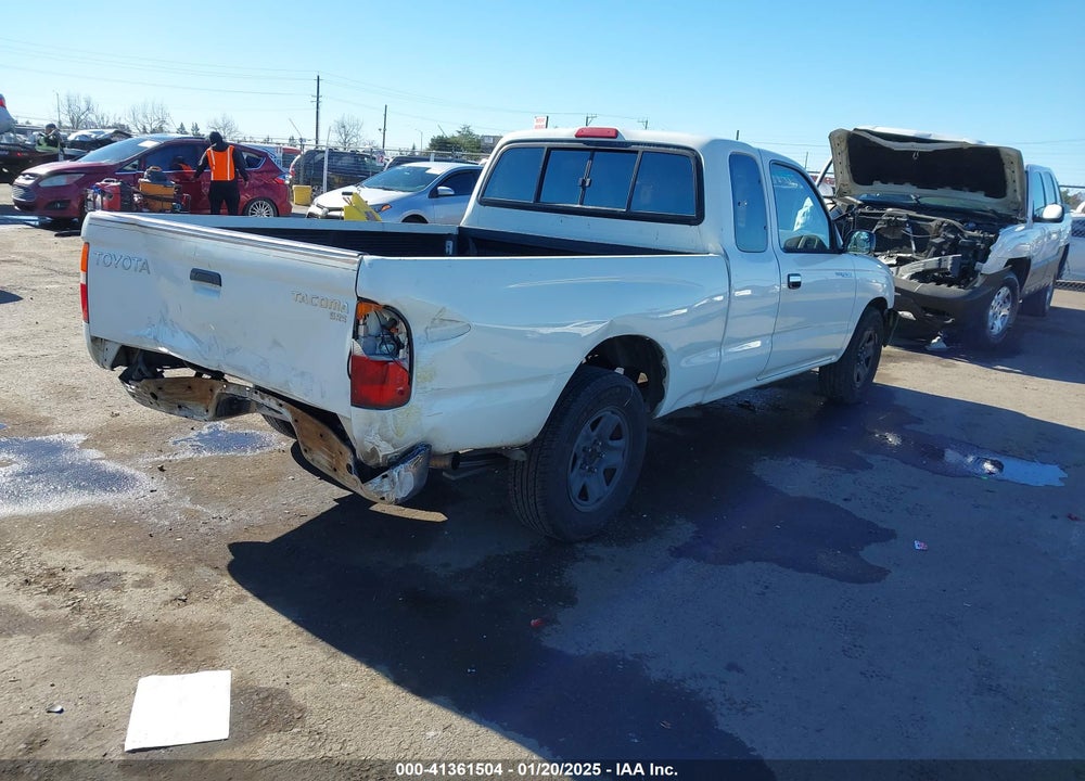 1998 TOYOTA TACOMA VIN: 4TAVL52N1WZ092786