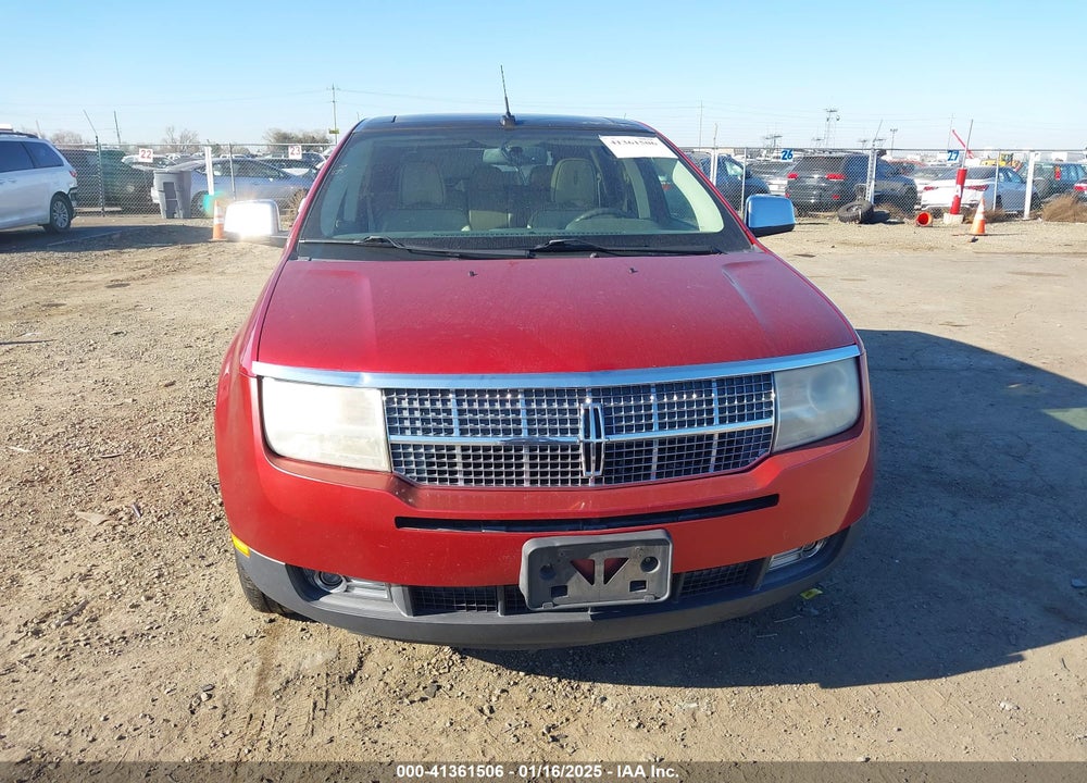 2008 LINCOLN MKX VIN: 2LMDU88C08BJ29756
