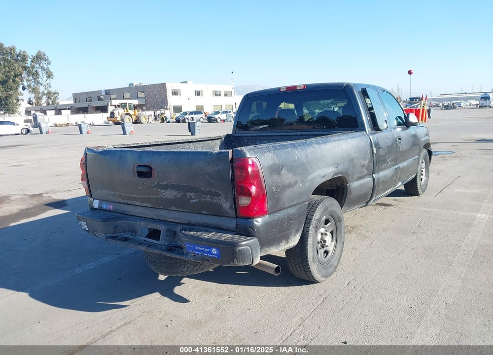 2004 CHEVROLET SILVERADO 1500 WORK TRUCK VIN: 2GCEC19V241165155