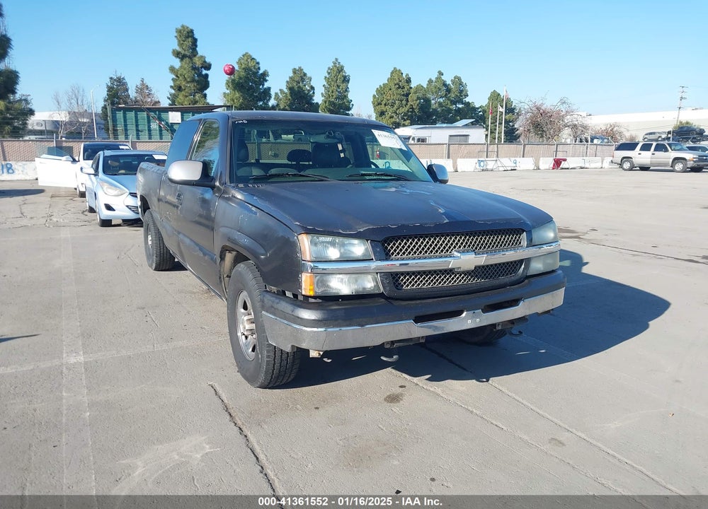 2004 CHEVROLET SILVERADO 1500 WORK TRUCK VIN: 2GCEC19V241165155