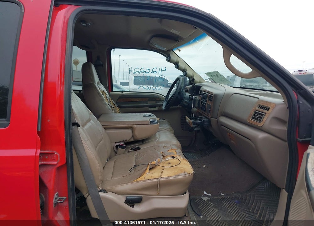 2000 FORD F-250 LARIAT/XL/XLT VIN: 1FTNW21F9YED11508
