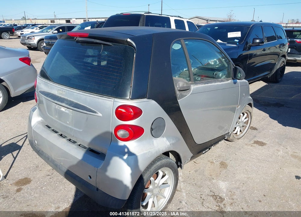 2008 SMART FORTWO PASSION/PURE VIN: WMEEJ31X68K099425