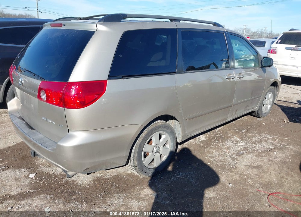 2009 TOYOTA SIENNA LE VIN: 5TDZK23C69S258164