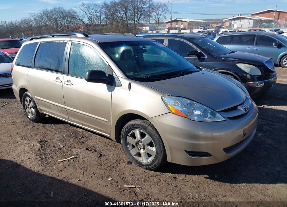 2009 TOYOTA SIENNA LE VIN: 5TDZK23C69S258164
