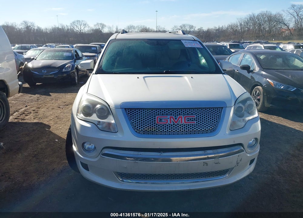 2012 GMC ACADIA DENALI VIN: 1GKKRTED2CJ378531