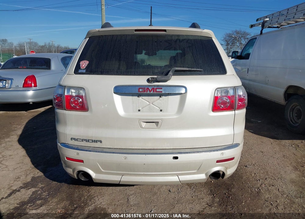 2012 GMC ACADIA DENALI VIN: 1GKKRTED2CJ378531