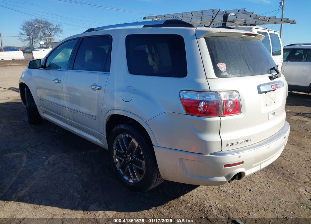 2012 GMC ACADIA DENALI VIN: 1GKKRTED2CJ378531