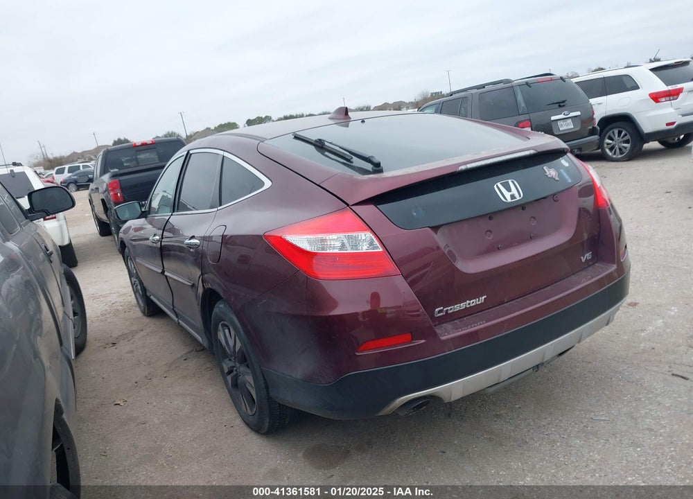 2013 HONDA CROSSTOUR EX-L V6 VIN: 5J6TF1H56DL001847