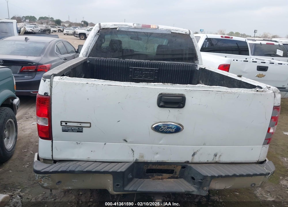 2008 FORD F-150 60TH ANNIVERSARY/FX2/KING RANCH/LARIAT/XLT VIN: 1FTPW12V18FB07627