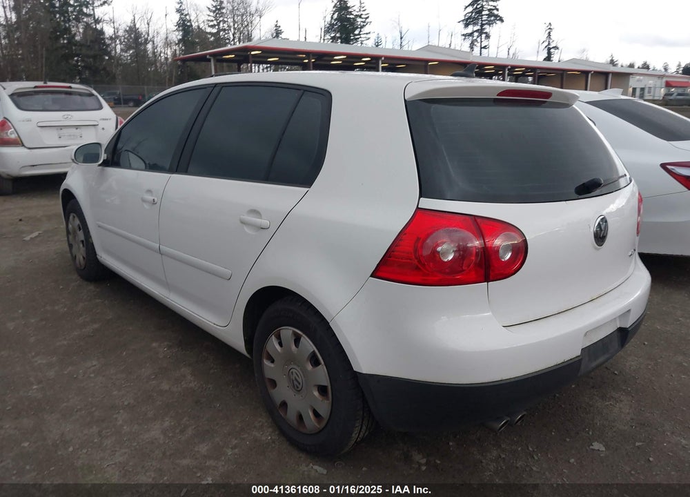 2007 VOLKSWAGEN RABBIT VIN: WVWCR71K87W166379