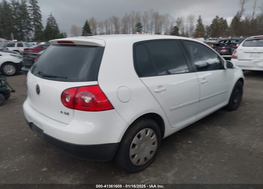 2007 VOLKSWAGEN RABBIT VIN: WVWCR71K87W166379