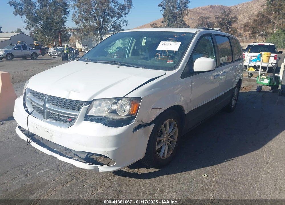 2016 DODGE GRAND CARAVAN SXT VIN: 2C4RDGCG9GR329745