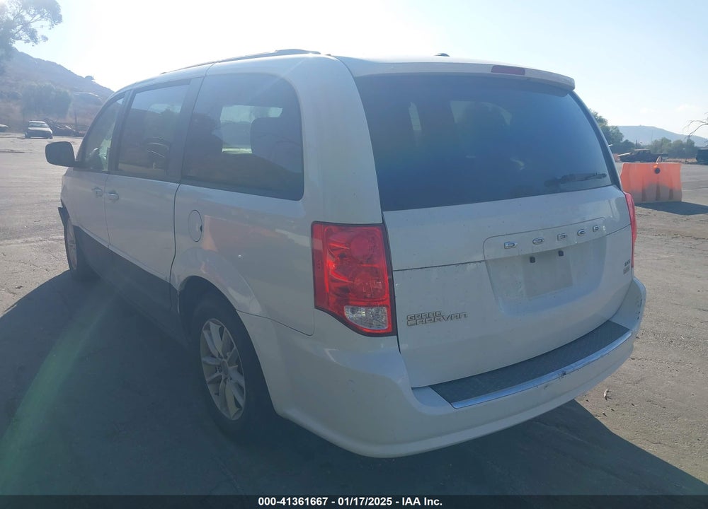 2016 DODGE GRAND CARAVAN SXT VIN: 2C4RDGCG9GR329745