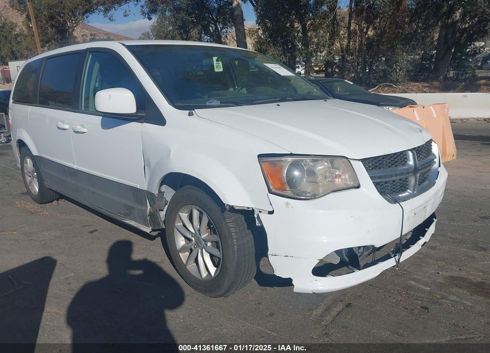 2016 DODGE GRAND CARAVAN SXT VIN: 2C4RDGCG9GR329745