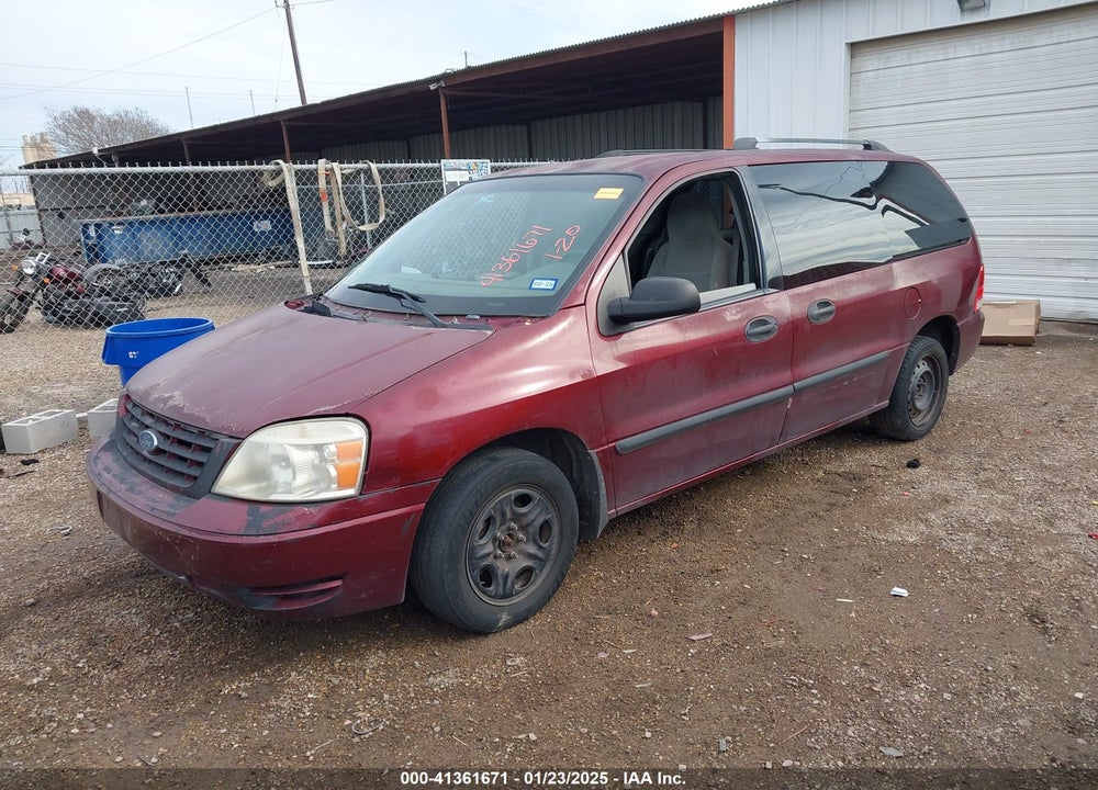 2007 FORD FREESTAR SE VIN: 2FMZA51267BA28374