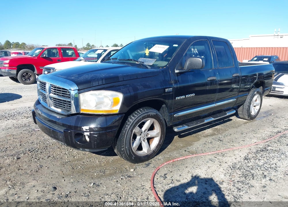 2006 DODGE RAM 1500 LARAMIE VIN: 1D7HA18246S649508