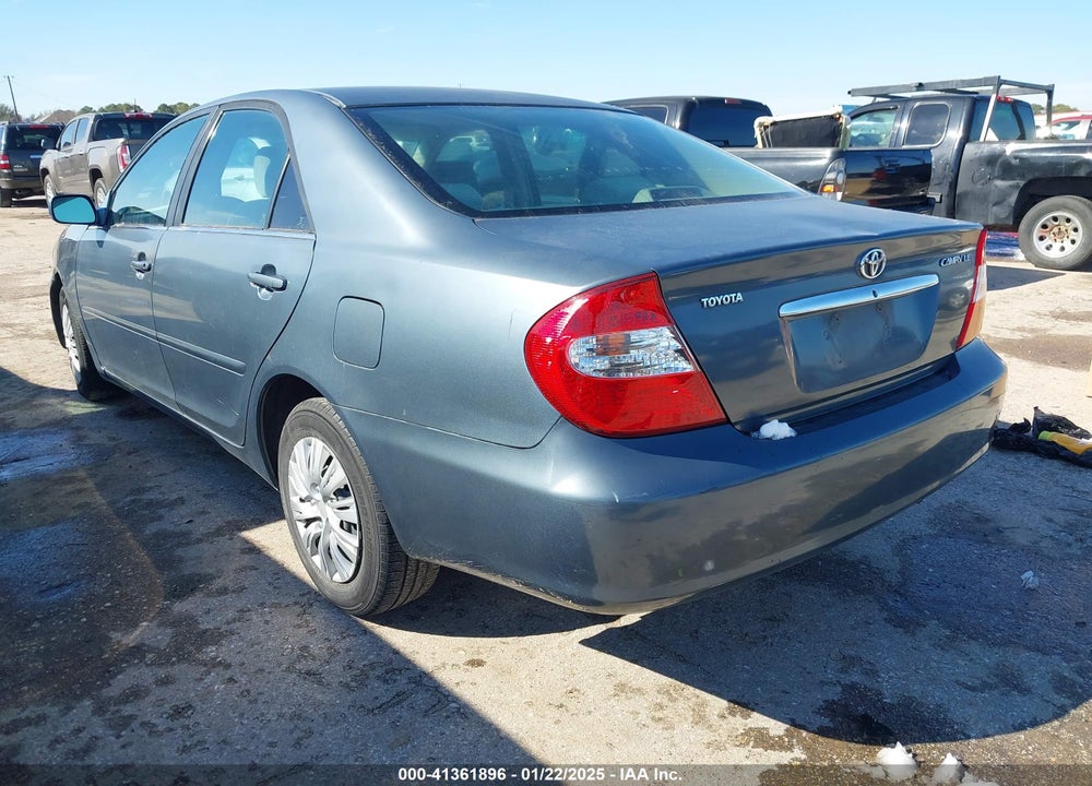 2004 TOYOTA CAMRY LE VIN: 4T1BE32K14U816865